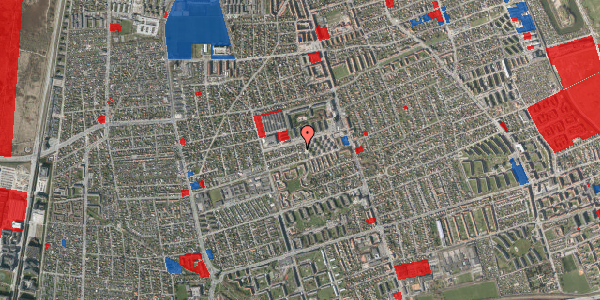 Jordforureningskort på Majrosevej 8, 2300 København S