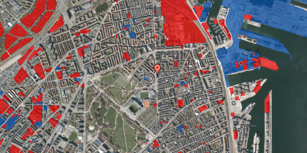 Jordforureningskort på Marskensgade 1, 2. 3, 2100 København Ø