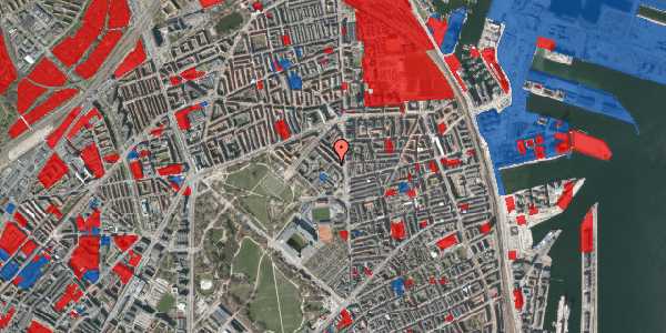 Jordforureningskort på Marskensgade 9, st. 2, 2100 København Ø