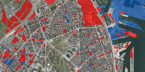 Jordforureningskort på Marskensgade 33, 1. th, 2100 København Ø