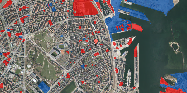 Jordforureningskort på Marstalsgade 11, 1. th, 2100 København Ø