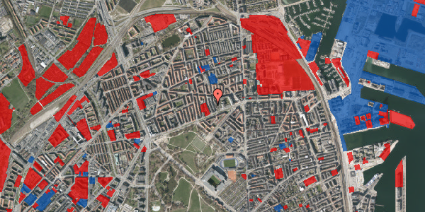 Jordforureningskort på Masnedøgade 5, 3. th, 2100 København Ø