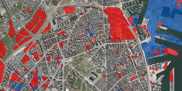 Jordforureningskort på Masnedøgade 7, 3. th, 2100 København Ø