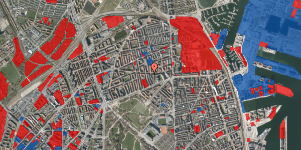 Jordforureningskort på Masnedøgade 10, 1. 104, 2100 København Ø