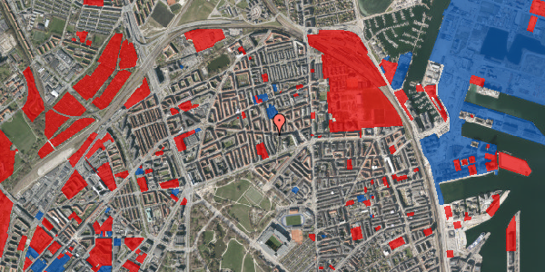 Jordforureningskort på Masnedøgade 10, 1. 105, 2100 København Ø