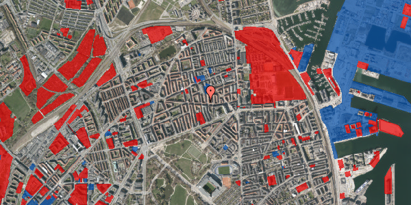 Jordforureningskort på Masnedøgade 15, 3. th, 2100 København Ø