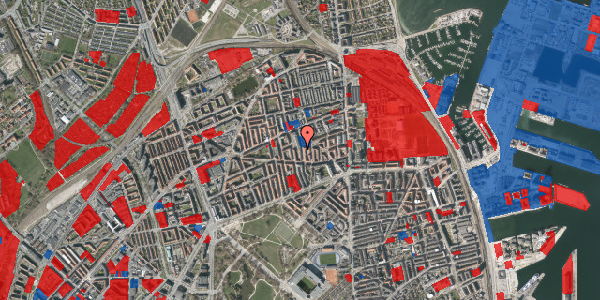 Jordforureningskort på Masnedøgade 23, st. tv, 2100 København Ø