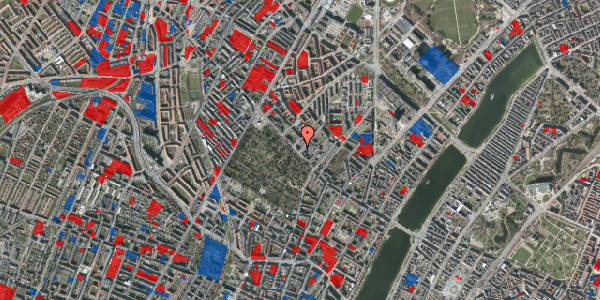 Jordforureningskort på Meinungsgade 1, 1. th, 2200 København N