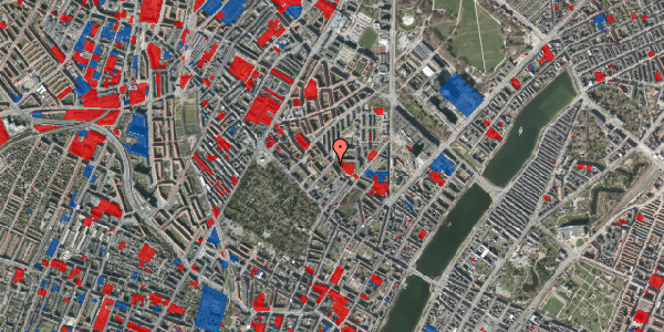 Jordforureningskort på Meinungsgade 42, 3. th, 2200 København N