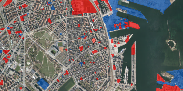 Jordforureningskort på Melchiors Plads 4, 1. th, 2100 København Ø