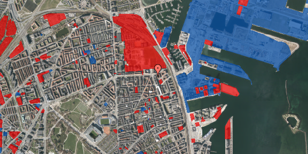 Jordforureningskort på Middelfartgade 2, 4. , 2100 København Ø
