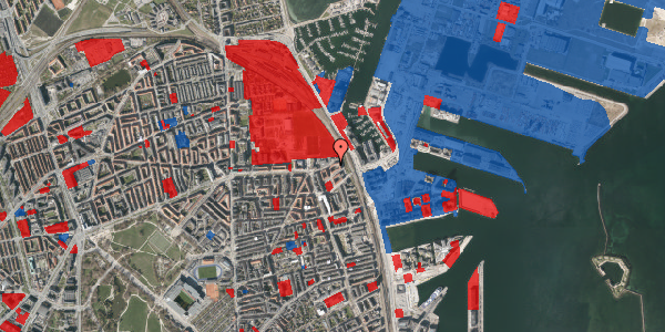 Jordforureningskort på Middelfartgade 14, st. th, 2100 København Ø