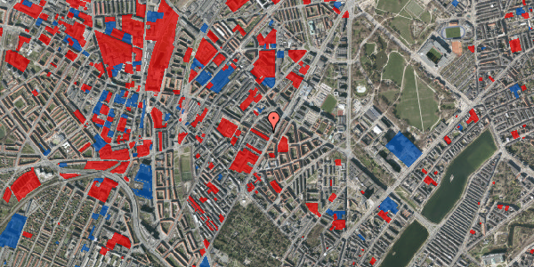 Jordforureningskort på Mimersgade 4, 1. tv, 2200 København N