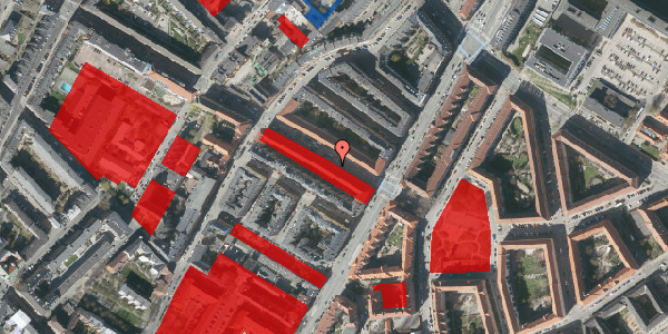 Jordforureningskort på Mimersgade 7, 1. tv, 2200 København N