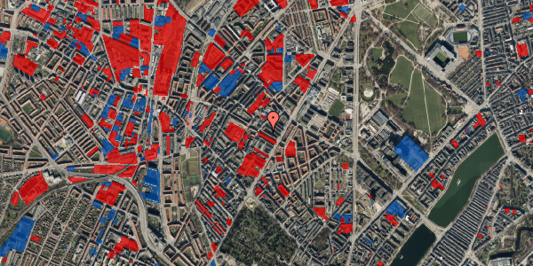 Jordforureningskort på Mimersgade 14, 1. tv, 2200 København N