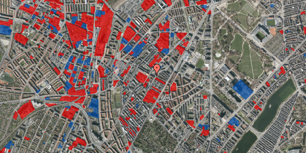 Jordforureningskort på Mimersgade 23, 1. th, 2200 København N