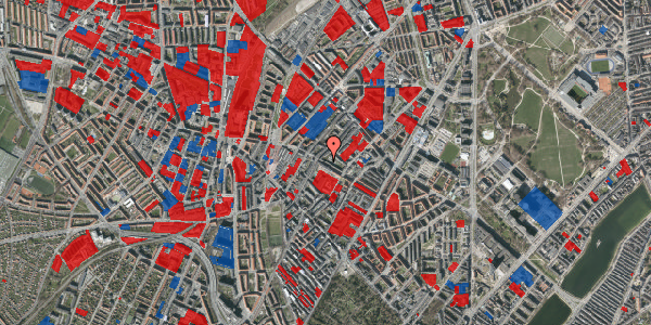 Jordforureningskort på Mimersgade 40, 1. th, 2200 København N