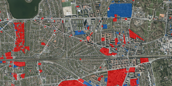 Jordforureningskort på Monrads Allé 4, 1. th, 2500 Valby