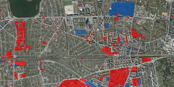 Jordforureningskort på Monrads Allé 8, 2500 Valby