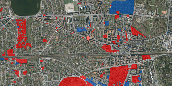 Jordforureningskort på Monrads Allé 11, 2500 Valby