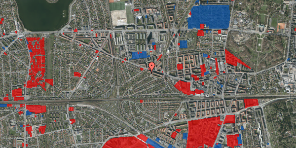 Jordforureningskort på Monrads Allé 12, 2500 Valby