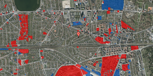 Jordforureningskort på Monrads Allé 27, 2500 Valby