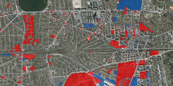 Jordforureningskort på Monrads Allé 33, 2500 Valby