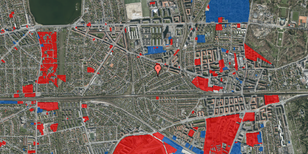 Jordforureningskort på Monrads Allé 34, 2500 Valby