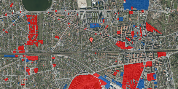 Jordforureningskort på Monrads Allé 48, 2500 Valby