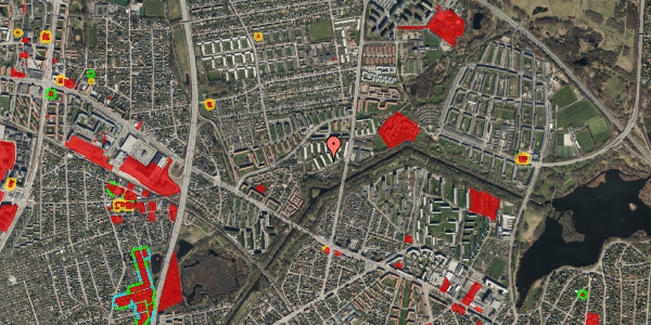 Jordforureningskort på Muldager 24, 1. th, 2700 Brønshøj