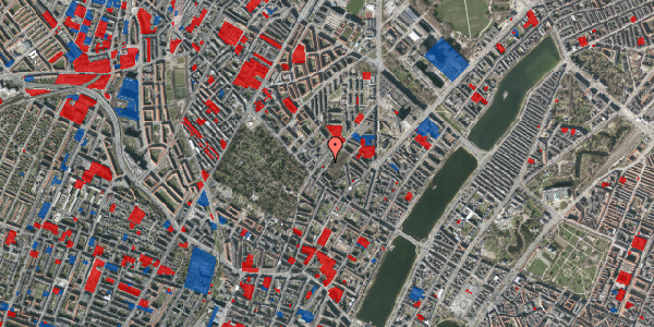 Jordforureningskort på Møllegade 13, 4. th, 2200 København N