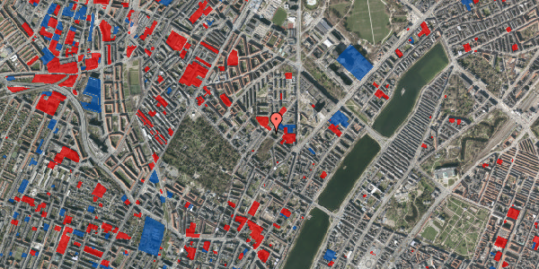 Jordforureningskort på Møllegade 14, 1. th, 2200 København N