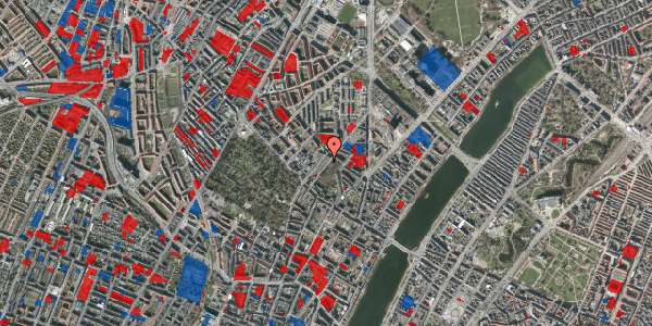 Jordforureningskort på Møllegade 23, 1. th, 2200 København N