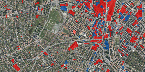 Jordforureningskort på Mågevej 13, 1. tv, 2400 København NV