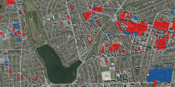 Jordforureningskort på Nedertoften 23, 2. th, 2720 Vanløse