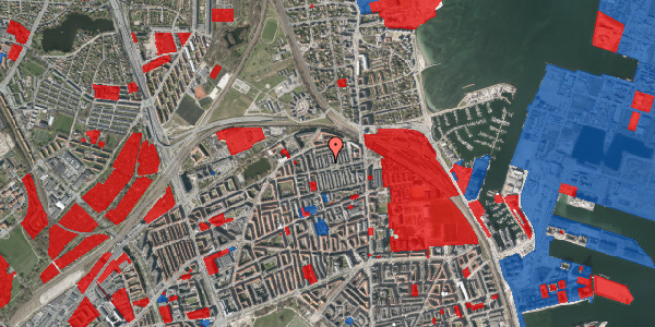 Jordforureningskort på Niels W. Gades Gade 41, 2100 København Ø