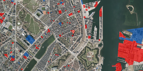 Jordforureningskort på Nordborggade 6, 4. th, 2100 København Ø