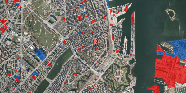 Jordforureningskort på Nordborggade 11, st. th, 2100 København Ø