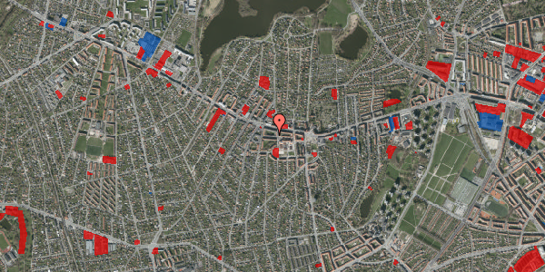 Jordforureningskort på Nordfeldvej 14, 1. th, 2700 Brønshøj