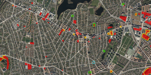 Jordforureningskort på Nordfeldvej 15, 2. th, 2700 Brønshøj