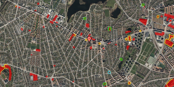 Jordforureningskort på Nordfeldvej 21, 3. tv, 2700 Brønshøj