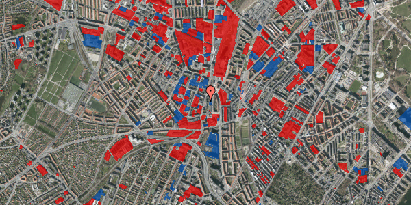 Jordforureningskort på Nordre Fasanvej 224, 4. 1, 2200 København N