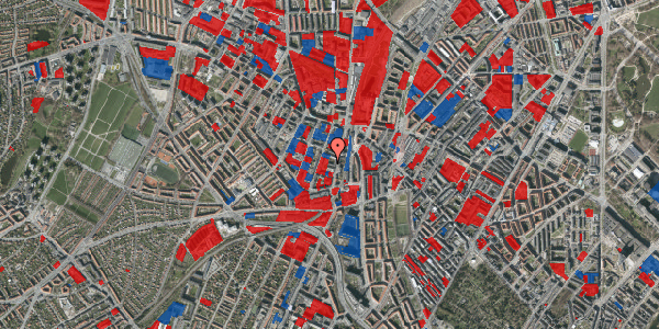 Jordforureningskort på Nordre Fasanvej 255, 3. th, 2200 København N