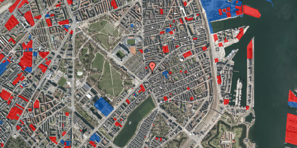 Jordforureningskort på Nordre Frihavnsgade 5, st. 1, 2100 København Ø