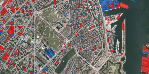 Jordforureningskort på Nordre Frihavnsgade 12B, 2. th, 2100 København Ø