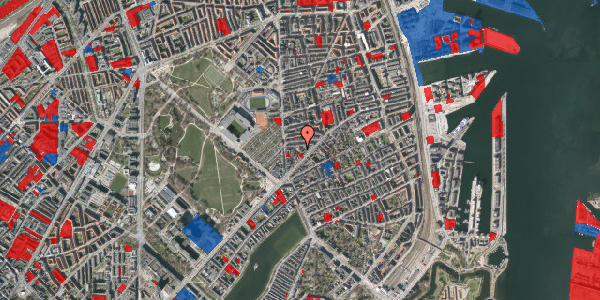 Jordforureningskort på Nordre Frihavnsgade 17A, st. th, 2100 København Ø