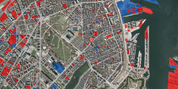 Jordforureningskort på Nordre Frihavnsgade 17, st. , 2100 København Ø