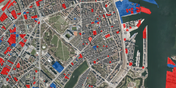 Jordforureningskort på Nordre Frihavnsgade 17, st. tv, 2100 København Ø