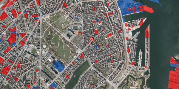 Jordforureningskort på Nordre Frihavnsgade 18, st. th, 2100 København Ø