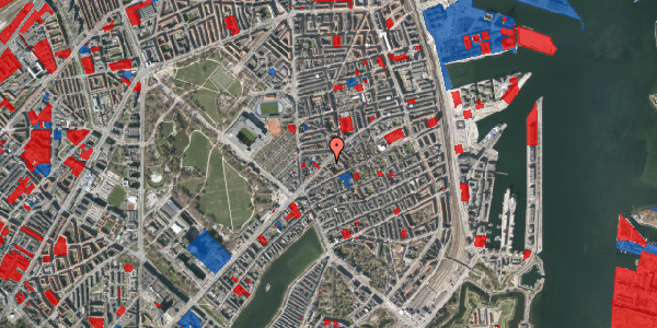 Jordforureningskort på Nordre Frihavnsgade 22, st. th, 2100 København Ø